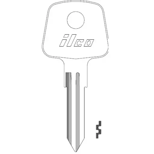 [X51  AA2] Ilco X51 Audi/Honda/Jaguar Key Blank AA2