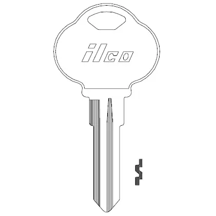[CLB5] Ilco 1573E Key Blank CLB5