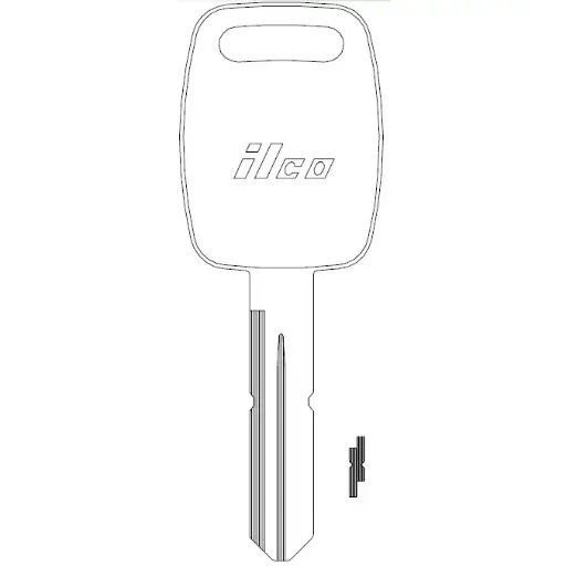 [K1994] Ilco K1994 Kenworth Key Blank B87