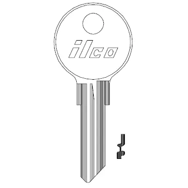 [104AM] Ilco 104AM Key Blank AP4 / K104