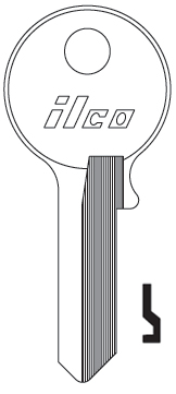 [VR91AR] Ilco VR91AR Key Blank