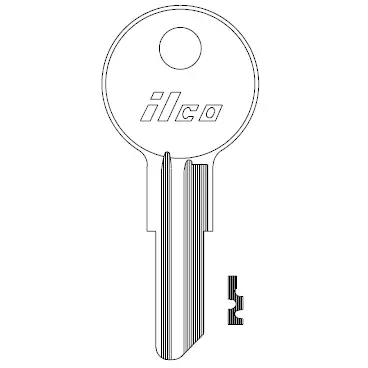 [Y11-BR-50] Y11-BR Yale Key Blank – Y11 / O1122