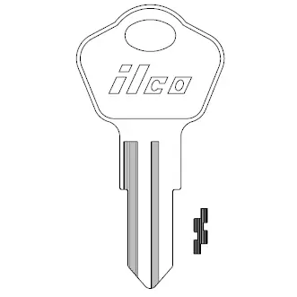 [1626] Ilco 1626 Sentry Safes Key Blank SS4