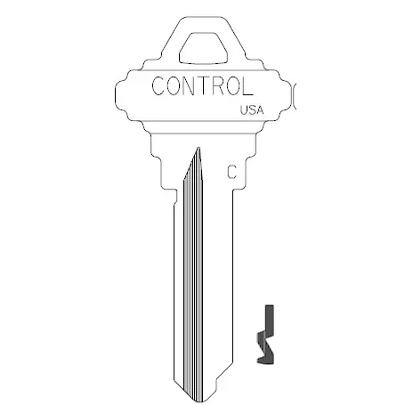 [35-056-C] Schlage 35-056-C Control Blank
