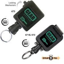 [47101] Lucky Line 47101 Low-Force Key Retractor, 1/Clamshell