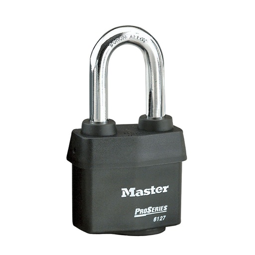 [6127KALH 10G428] Master Lock 6127KALH 2-5/8" (67mm) Wide ProSeries® Weather Tough® Laminated Steel Rekeyable Pin Tumbler Padlock with 1-7/8" (48mm) Shackle, Keyed Alike w/ 10G428 Keyway