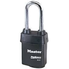 [6121KALJ 11G043] Master Lock 6121KALJ 2-1/8" (54mm) Wide ProSeries® Weather Tough® Laminated Steel Rekeyable Pin Tumbler Padlock with 2-1/2" (64mm) Shackle, Keyed Alike w/ 11G043 Keyway