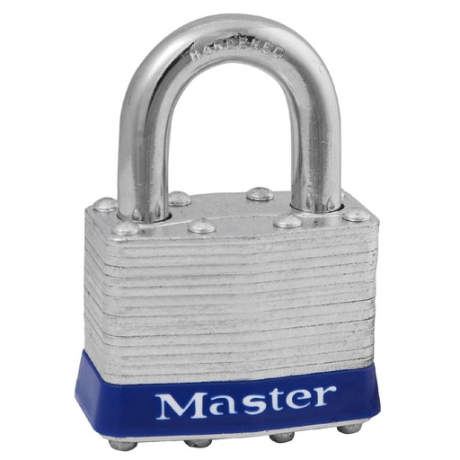 [1UP] Master Lock 1UP 1-3/4" (44mm) Wide Laminated Steel Pin Tumbler Padlock, Universal Pin