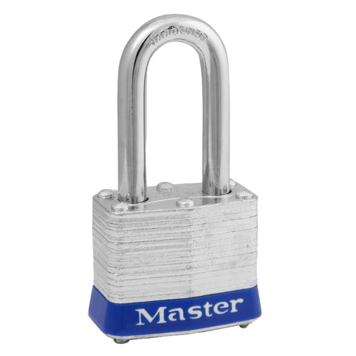[3UPLF] Master Lock 3UPLF 1-9/16" (40mm) Wide Laminated Steel Pin Tumbler Padlock with 1-1/2" (38mm) Shackle, Universal Pin