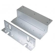 [E-941S-1K2/ZQ] Seco-larm "Z" Brackets for 1,200-lb Series Electromagnetic Locks (Indoor)