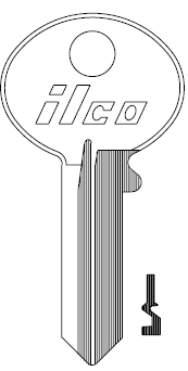 [CO106 BR] Ilco 1003M Corbin Key Blank