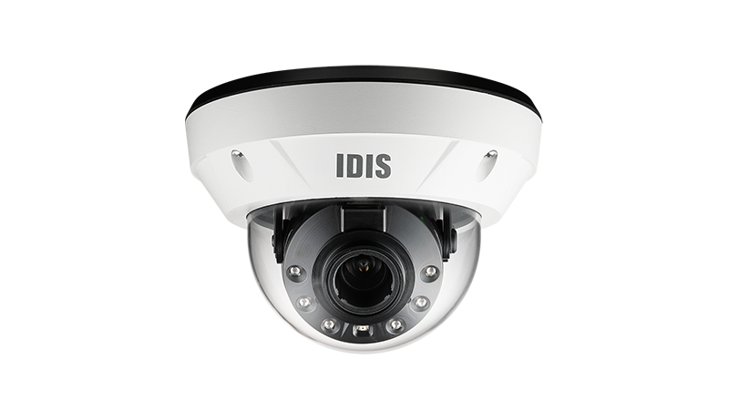 IDIS DC-D4536HRX 5MP Vandal-Resistant IR Dome Camera, 13.5mm Lens, IK10 / IP67