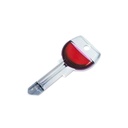 Red Wine Key Shape SC1 Keyway