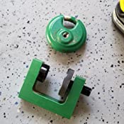 Drill Jig For Discus Padlock  Disk-Buster