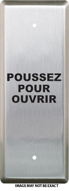 Camden "POUSSEZ POUR OUVRIR" Jamb Sw. Water Tight