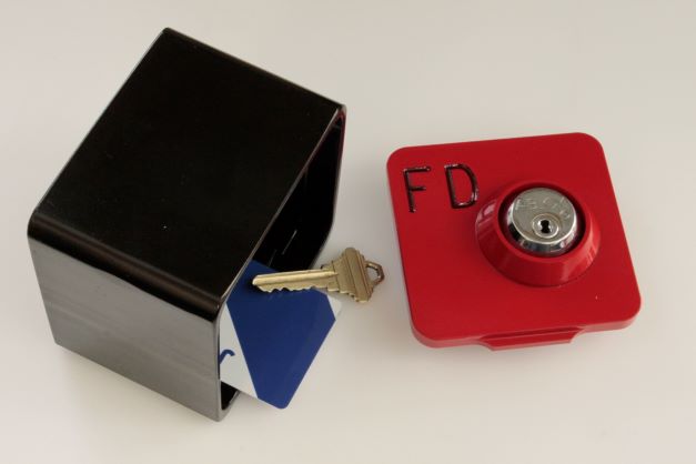 High Security Lock Box for Fire Departments for Mortise Cylinder