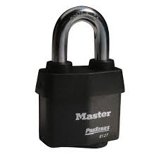 Master Lock 2-5/8" (67mm) Wide ProSeries® Weather Tough® Laminated Steel Rekeyable Pin Tumbler Padlock, Keyed Alike w/ W1 to 2590 Keyway