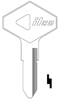 Ilco X171 Key Blank RN31