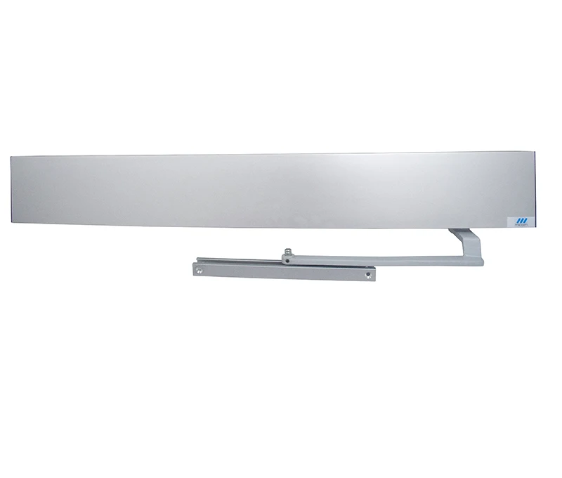 Micom SW800-3 Left Hand Pull No Clutch Gear Model Single Door 39" Header Clear Aluminum Finish Field Reversible