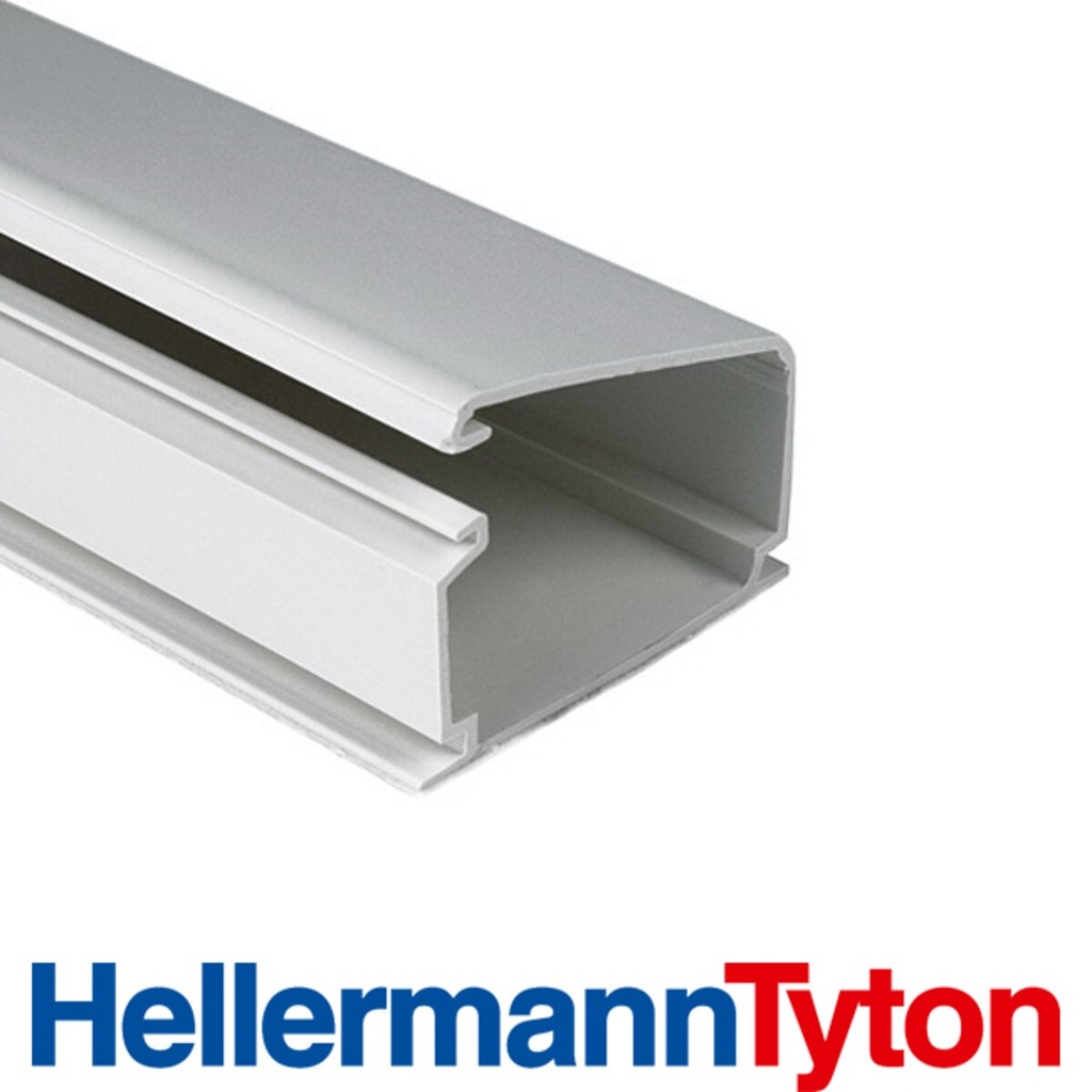 TSR3W-8A - 1.75" x 1" x 8' Raceway Channel White