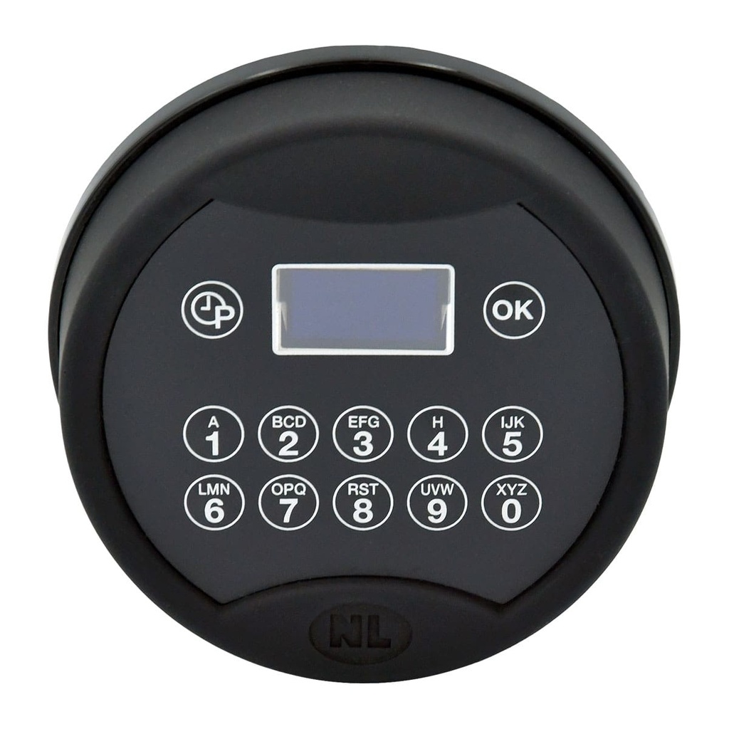 NL Lock TE20-R3(30B) Premier Vision Keypad with DigiBasic Board Rotating Keypad Black Velvet