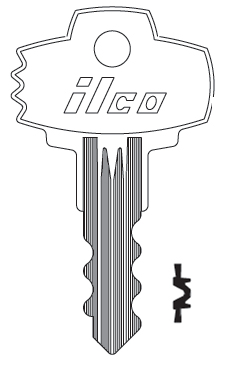 Ilco 755 Dominion Key Blank