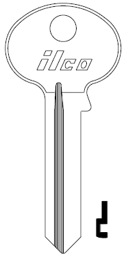 Ilco X1000F Key Blank