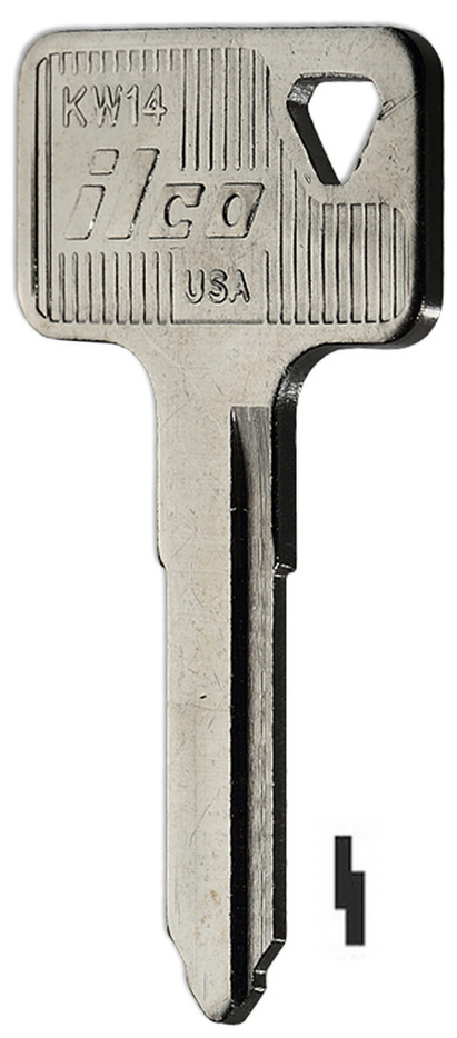 Kawasaki Motorcycle Blank KW14