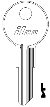 Ilco O1122BR Key Blank Y104