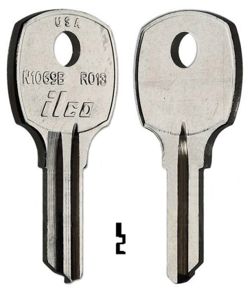 Ilco 1069H Key Blank RO11