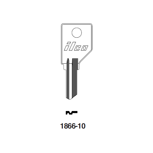 Ilco 1866-10 Key Blank