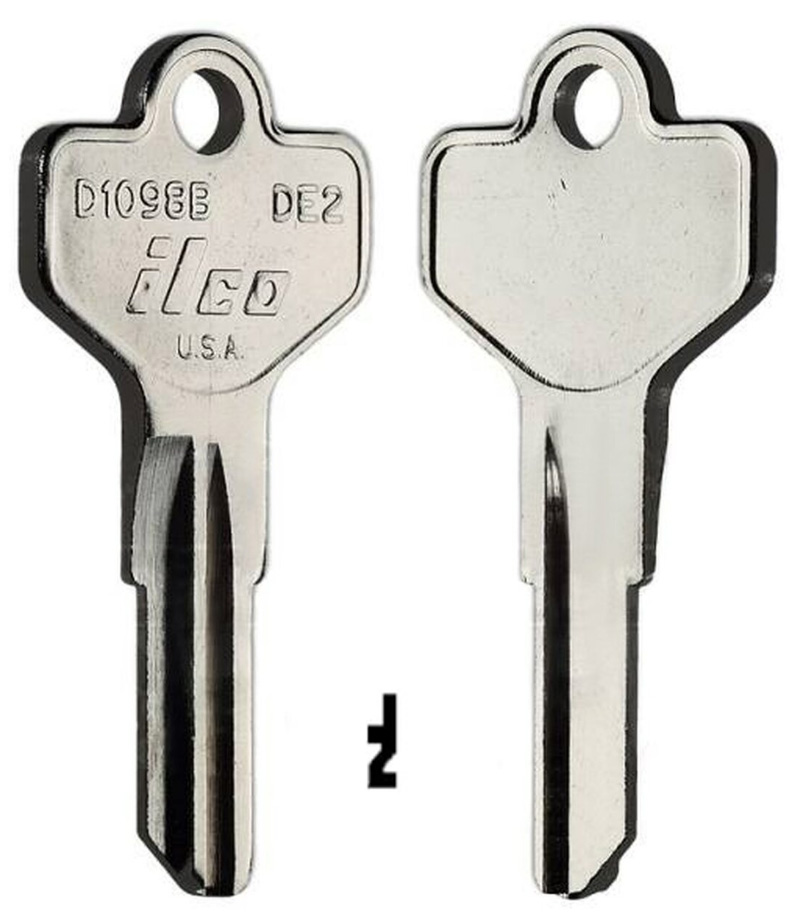 Ilco D1098B Key Blank DE2