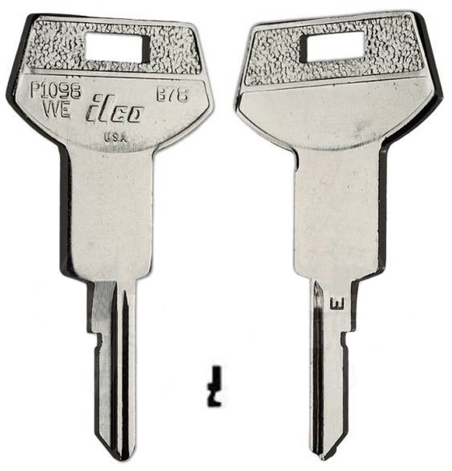 Ilco P1098WE GM Key Blank B78