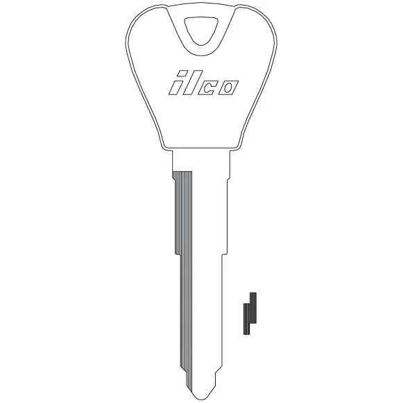 [X244] Ilco X244 Ford Keyblank H76