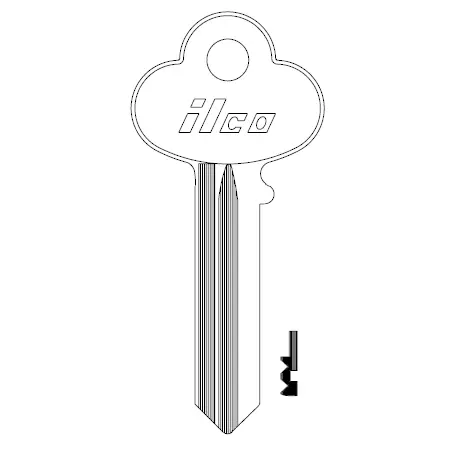[1001EB] Ilco 1001EB Corbin Key Blank CO3