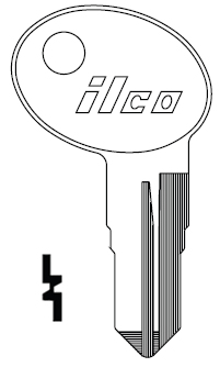 Ilco 1648 Key Blank BAU2