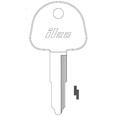 Ilco X87 Suzuki Key Blank SUZ11