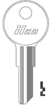 Ilco 1041T Key Blank CG16 K5