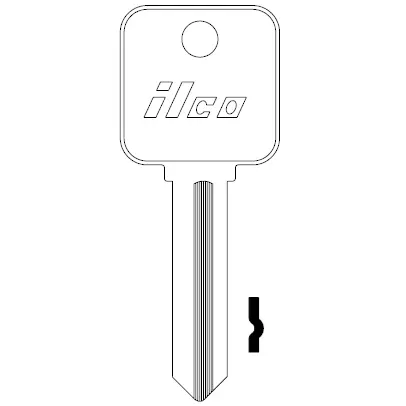 [MR2] MR2 Ilco Rousseau Key Blank – 6 Pin