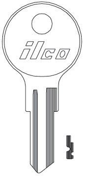 Ilco N54G Dominion Key Blank