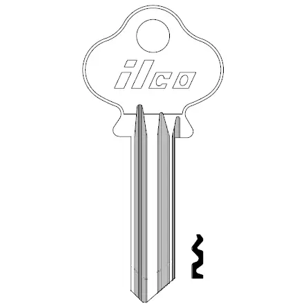 1004A Ilco Lockwood Key Blank – L4