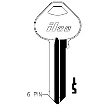 [A1011P] A1011P Ilco Russwin Key Blank – RU16