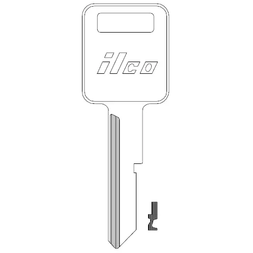 Ilco P1098E GMC Key Blank B44