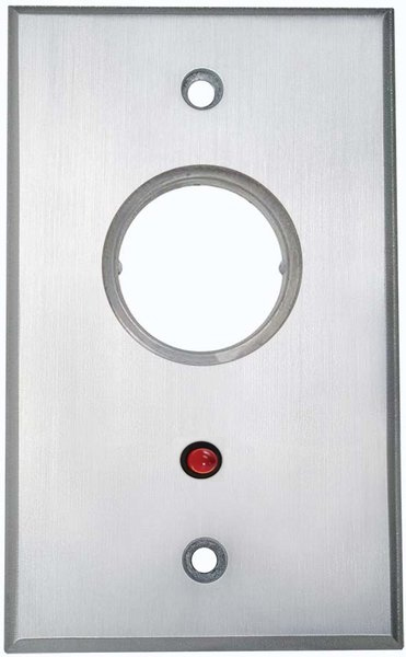 Camden Key Switch Spst Momentary N/C With Red 12V Led