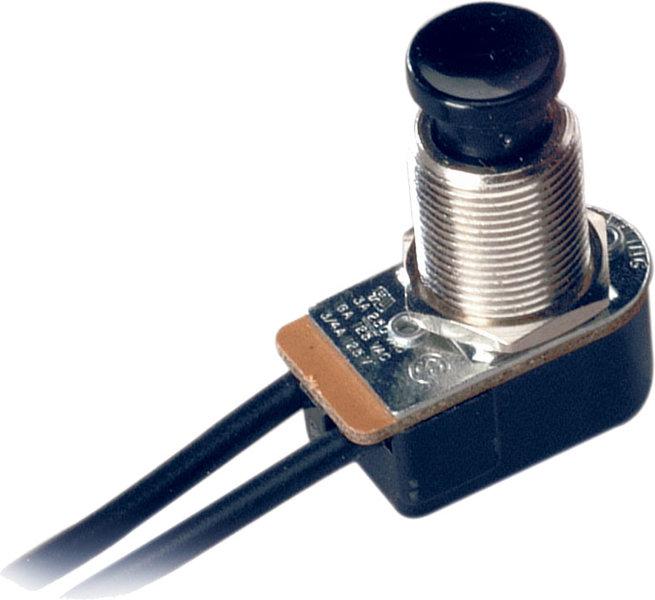 Camden DPDT momentary contact switch, 6 A @ 125 V, 3 A @ 30 VDC