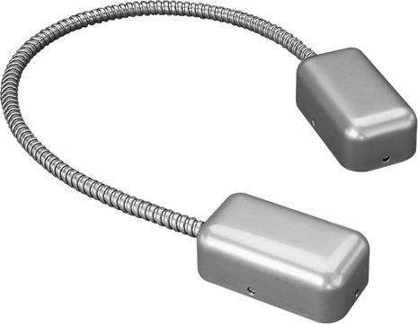Camden Heavy Duty Power Transfer Cables w/ Aluminum endcaps, 1/4" inside diameter cable, 18" length
