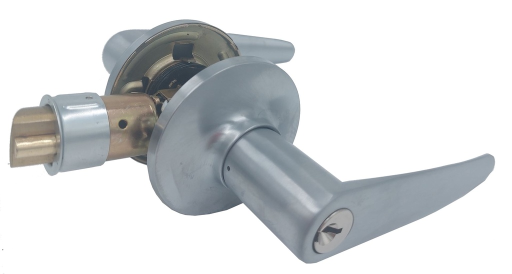 Dorex Entry Cambridge Lever Satin Chrome Weiser Keyway