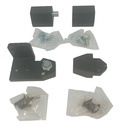 Dorex Door Pivot Set Non-handed Jamb Mount Left Hand(3/4" Offset) Duranodic Brown