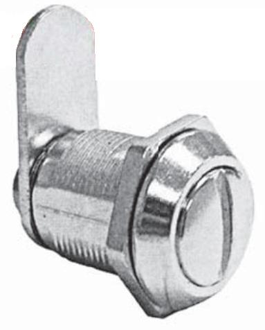 Screwdriver Latching Cam Lock - 1 1/8" (29 mm) With 1" Straight Cam