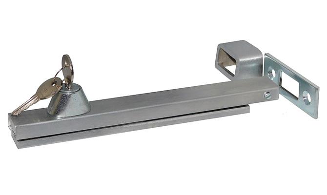 Don-jo 1579-626 Locking Surface Bolt - Keyed Alike Only